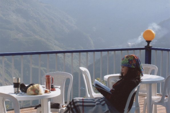 P005 黃秋燕去拉拉山寫生時的早晨